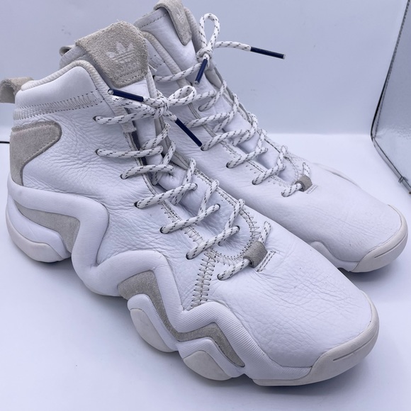 ADIDAS hi-top crazy 8 adv white running original sneakers Size 7 - Picture 9 of 13